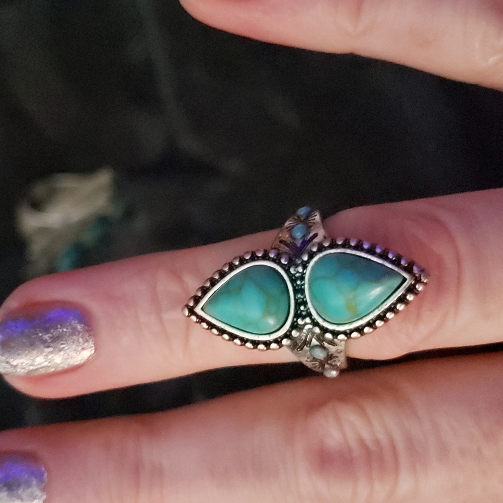 Turquoise ring size 5 1/2